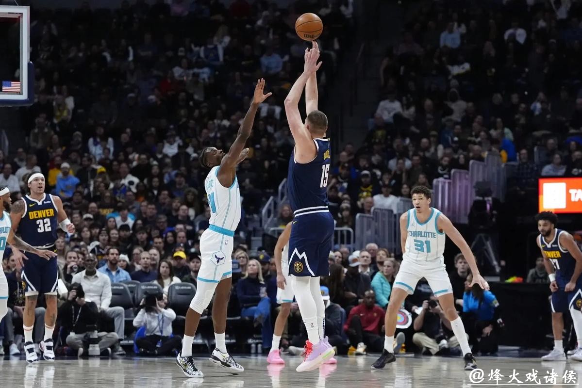 约基奇34+13威少两双詹姆斯18分 掘金大胜湖人